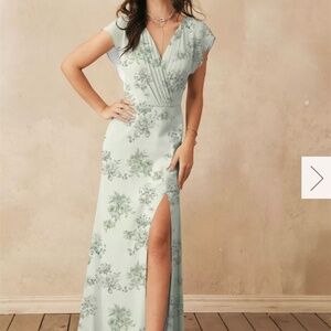 AW bridal Kathy dress size 8 in pistachio green penoy